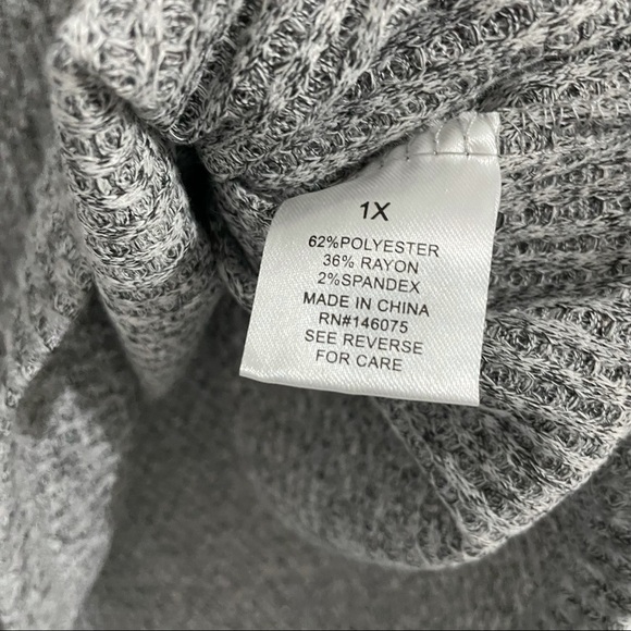 NWT Sweet Romeo Cozy Thermal Pullover Long-Sleeve Top - Picture 8 of 8
